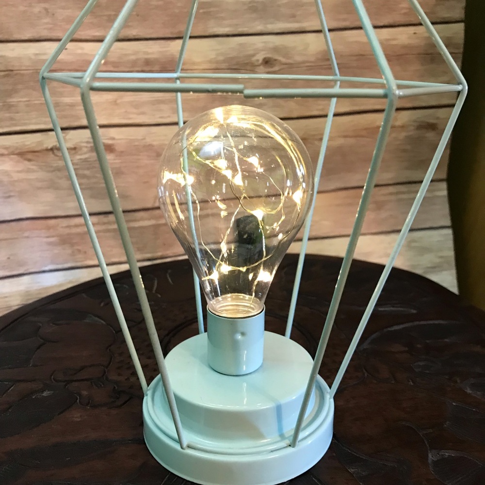 Blue light decor